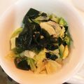 月野ネコ's cooksnap of when they made ワカメとキャベツの簡単サラダ.