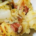 Sのママ's cooksnap of when they made 保育園menu＊和風ジャーマンポテト.