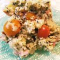 たかみん☆'s cooksnap of when they made バジル香るトマトとベーコンのポテトサラダ.