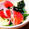 Aloha☆★'s cooksnap of when they made トマトといんげんのごまサラダ.