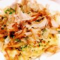 Aloha☆★'s cooksnap of when they made ねぎたっぷりの「味ぽん」お好み焼き.