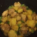 ひろぽぽ0102's cooksnap of when they made 鳥もも肉とじゃがいものめんつゆ炒め.