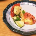 hiromi17's cooksnap of when they made 泉州水ナスとトマトのイタリアンサラダ.