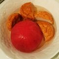 チルタラ's cooksnap of when they made 魚河岸あげとまるごとトマトの冷やし鉢.