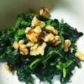 さくさくぱんた's cooksnap of when they made ほうれん草の磯香あえ(低糖質クルミ付).