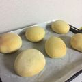 Rimyippee's cooksnap of when they made HBで♡ハチミツ林檎とカスタードのパン.