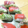 すーとそー's cooksnap of when they made 生ハムとアボカドの生春巻き.
