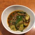そばのすけ's cooksnap of when they made 簡単！キュウリと鶏ひき肉のピリ辛味噌炒め.
