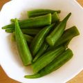 antkishi's cooksnap of when they made 簡単！オクラのつまみ★ゴマ油の香りが美味.