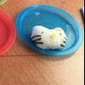 あやぷく♡'s cooksnap of when they made キャラ弁☆簡単！キティちゃんおにぎり★.
