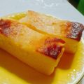 クックOWNUAU☆'s cooksnap of when they made チーズケーキ。混ぜて焼くだけ簡単！.