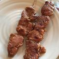 sachinchan's cooksnap of when they made 豚肉の串焼き　ムーア風.
