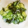 ボブナナ's cooksnap of when they made 朝食副菜。しらす、胡瓜、ワカメの酢の物.