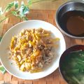 Susie845's cooksnap of when they made レンジdeキムチと沢庵チャーハン.