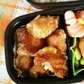 ﾁｲﾁｬﾝﾏﾏ's cooksnap of when they made 簡単!唐揚げカラシ醤油和え.