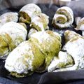 sayoking's cooksnap of when they made 抹茶みるくパン.
