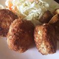 クック99245M☆'s cooksnap of when they made 豚コマdeメンチカツ♪.