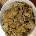 夕飯は６時です's cooksnap of when they made 人参、ごぼう、ひじきの炊き込みご飯.