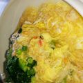 yuhumu's cooksnap of when they made 簡単♡*本格かにあんかけレタスチャーハン.