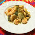ゆにこーん☆'s cooksnap of when they made えび＆エリンギ♡レモンマヨ炒め.