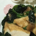 ☆なずはんたろう☆'s cooksnap of when they made 厚揚げとほうれん草のなめたけ和え.