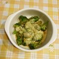 オレンジリング's cooksnap of when they made ブロッコリーの胡麻和えチーズ焼き♪.