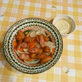 オレンジリング's cooksnap of when they made 人参ウィンナー玉ねぎサラダ◉.