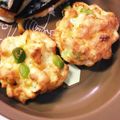 たらえも's cooksnap of when they made お弁当にも☆はんぺんと干しエビの寄せ揚げ.