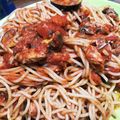 まいたんぽ's cooksnap of when they made 簡単！サバ缶でトマトパスタ★.