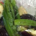 じじばばな私's cooksnap of when they made 水ナスとオクラの出汁入り浅漬け.