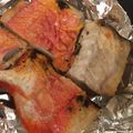 ルナＰボール's cooksnap of when they made 簡単！トースターで！鮭とキノコホイル焼き.