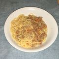 ☆のりこさん☆'s cooksnap of when they made 挽肉とトマトのコンソメパスタ.