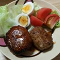 もも太＊'s cooksnap of when they made 照り焼きハンバーグ♪.