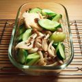 なにぬねにょろん's cooksnap of when they made サッパリ！胡瓜と鶏ムネ肉のニンニク塩炒め.
