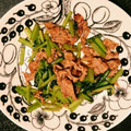 chicalina's cooksnap of when they made 彼飯◎豚と小松菜のあっさり炒め.