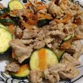 flowcurus's cooksnap of when they made 豚肉とズッキーニのマヨネーズ炒め.