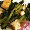 マリーS's cooksnap of when they made 小松菜と厚揚げの煮浸し.