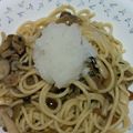 marinesno5's cooksnap of when they made さっぱりでも満足♡なすの和風おろしパスタ.