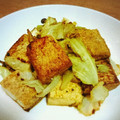 ky◯k◯'s cooksnap of when they made キャベツと厚揚げのカレー風味.