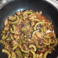 週末☆クッキングパパ's cooksnap of when they made ゴーヤとナスの甘辛煮.