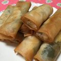 ayaneri's cooksnap of when they made ささみとチーズの梅しそ春巻.