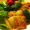 妻の下僕's cooksnap of when they made 鶏肉と夏野菜の甘酢炒め.