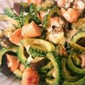 オーガベル's cooksnap of when they made ゴーヤなすウィンナー炒め とろけるチーズ.