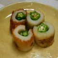 hd104's cooksnap of when they made ちくわのオクラ照り焼き.