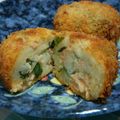 もちゃれら's cooksnap of when they made 塩鮭とじゃがいもの和風コロッケ.