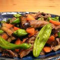saolin9's cooksnap of when they made ししとうと牛肉のポン酢で炒め煮.