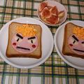 よちりん's cooksnap of when they made 鬼さん☆トースト.
