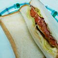 09mik's cooksnap of when they made ☆生ハムのサンドイッチ☆.