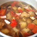 クックDAD's cooksnap of when they made オクラ多め☆夏野菜の優しいスープ.