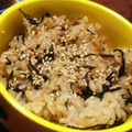 下つ弓張り's cooksnap of when they made ☆梅とひじきの炊き込みご飯☆.